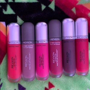 Lot of Revlon Ultra HD Matte Lipcolor